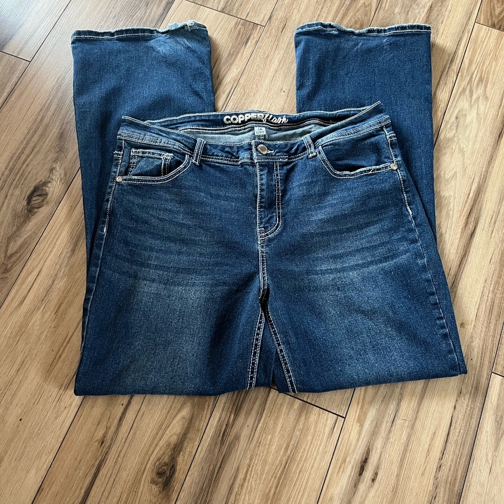 Copperflash Curvy Blue Jeans